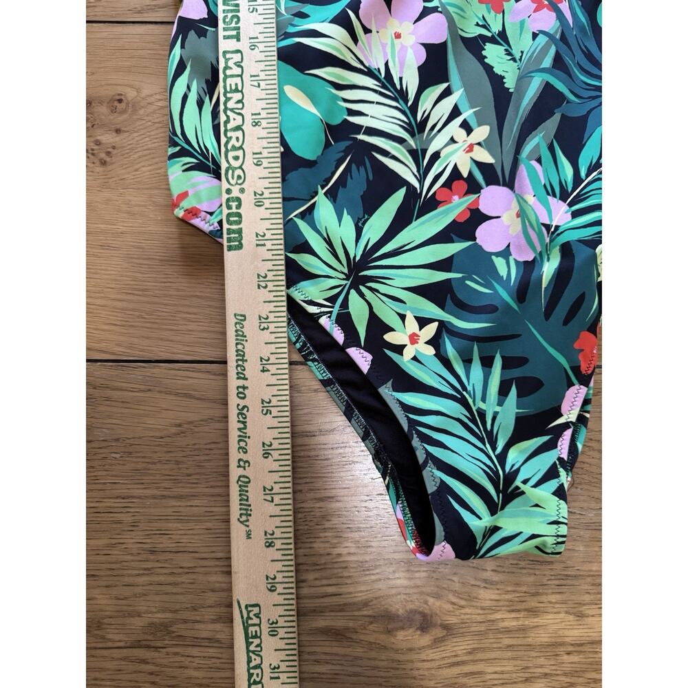 Victoria Secret Pink Women Size XXL Hawaiian Tropical Floral One Piece Swimsuit - Picture 5 of 12